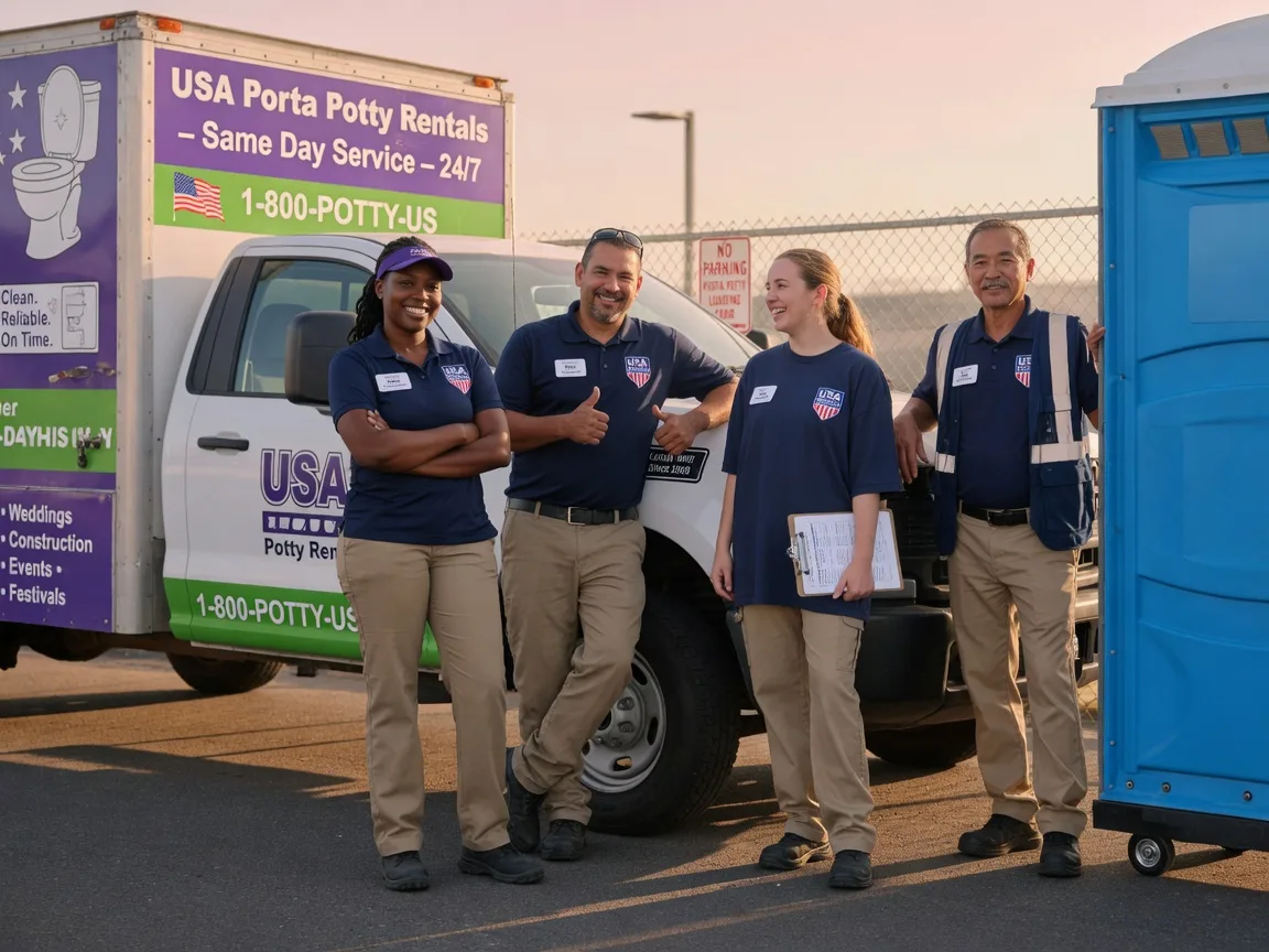 Porta Potty Rental company in Berlin, WI
